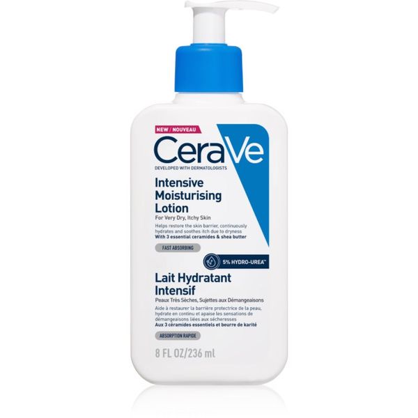 CeraVe CeraVe Moisturizers Intensive Moisturizing Lotion хидратиращо мляко за суха и сърбяща кожа 236 мл.
