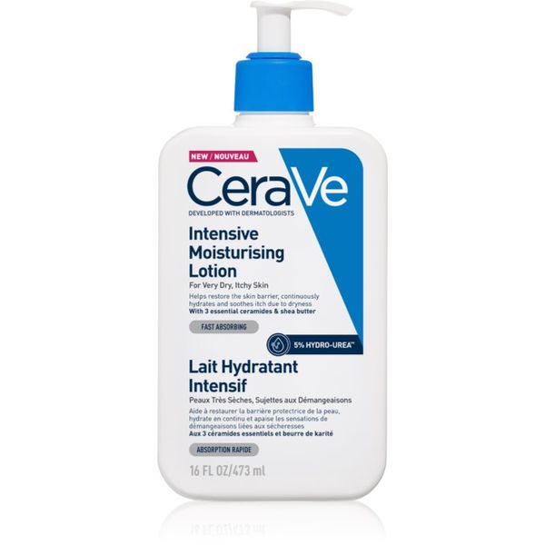 CeraVe CeraVe Moisturizers Intensive Moisturizing Lotion хидратиращо мляко за суха и сърбяща кожа 473 мл.