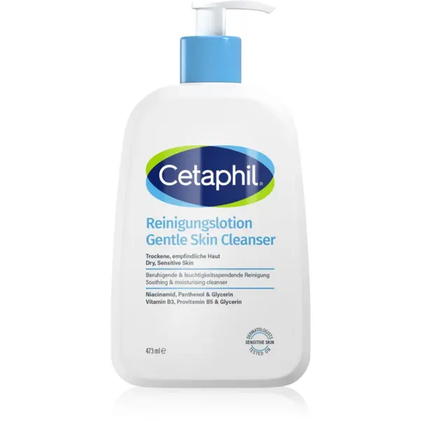 Cetaphil Cetaphil Gentle Skin Cleanser почистващо мляко за чувствителна и суха кожа 473 мл.
