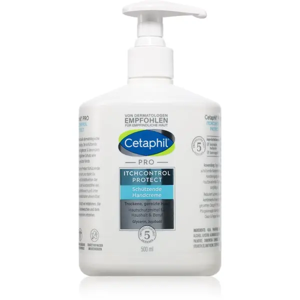 Cetaphil Cetaphil PRO ItchControl Protect защитен крем за ръце за суха кожа 500 мл.