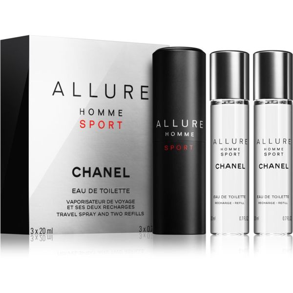 Chanel Chanel Allure Homme Sport тоалетна вода за мъже 3 x 20 мл.