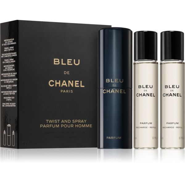 Chanel Chanel Bleu de Chanel парфюм + резервен пълнител за мъже 3x20 мл.