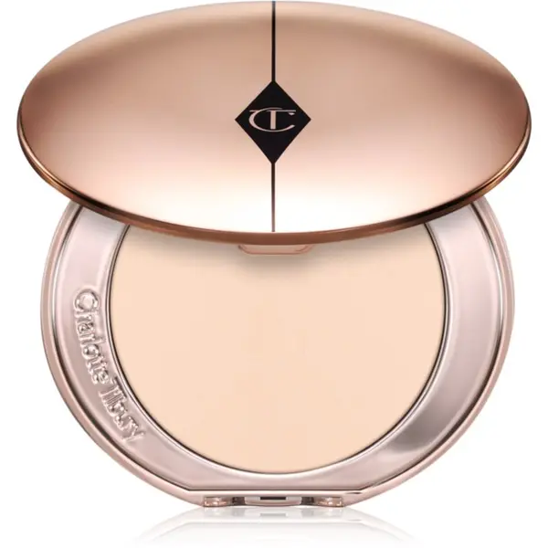 Charlotte Tilbury Charlotte Tilbury Airbrush Flawless Finish озаряваща компактна пудра цвят 1 Fair 8 гр.