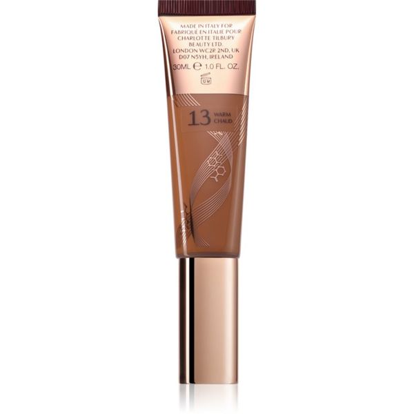 Charlotte Tilbury Charlotte Tilbury Beautiful Skin Foundation хидратиращ фон дьо тен цвят 13 Warm 30 мл.