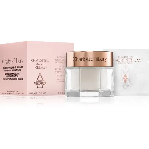 Charlotte Tilbury Charlotte Tilbury Charlotte's Magic Cream стягащ хидратиращ крем SPF 15 резервен пълнител 50 мл.