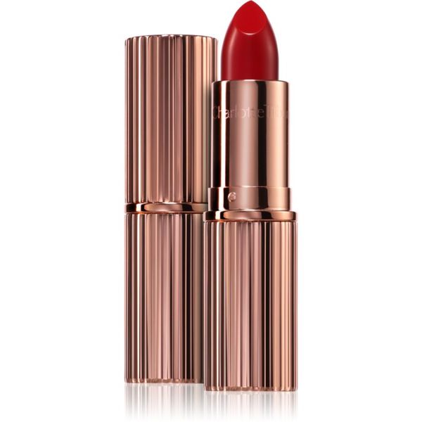 Charlotte Tilbury Charlotte Tilbury K.I.S.S.I.N.G Кремообразно червило със сатенено покритие цвят So Red 3.5 гр.