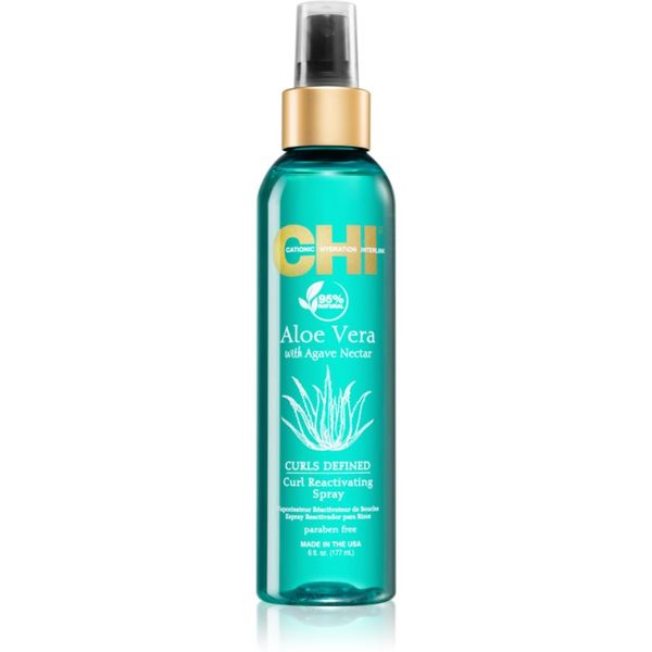 CHI CHI Aloe Vera Curl Reactivating хидратиращ спрей за чуплива и къдрава коса 177 мл.