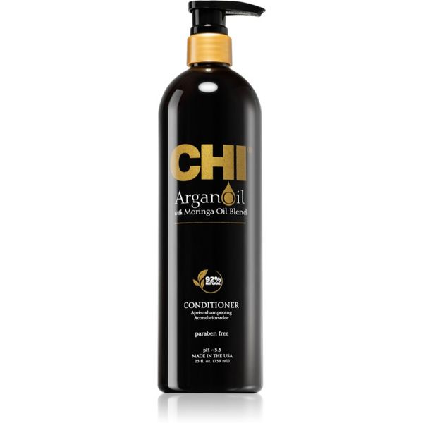 CHI CHI Argan Oil Conditioner подхранващ балсам за суха и увредена коса 739 мл.