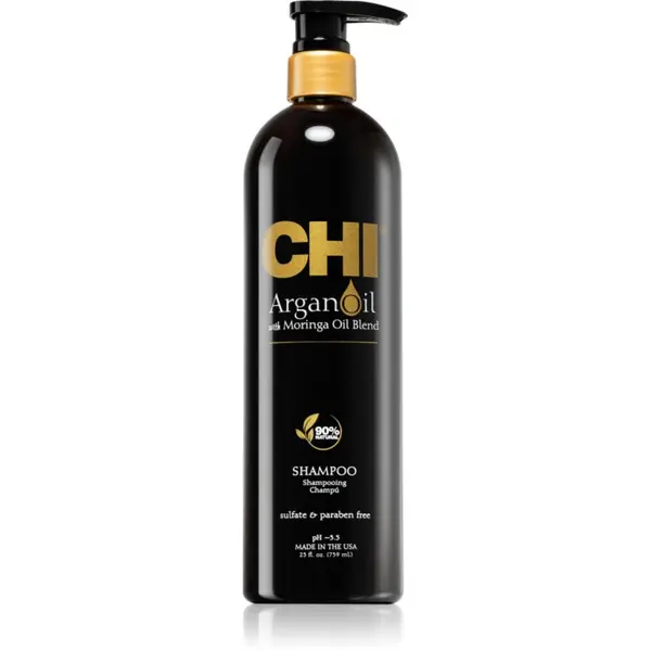 CHI CHI Argan Oil Shampoo подхранващ шампоан за суха и увредена коса 739 мл.