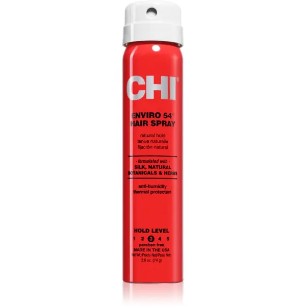 CHI CHI Enviro 54 Hair Spray Natural Hold лак за коса със средна фиксация 74 гр.