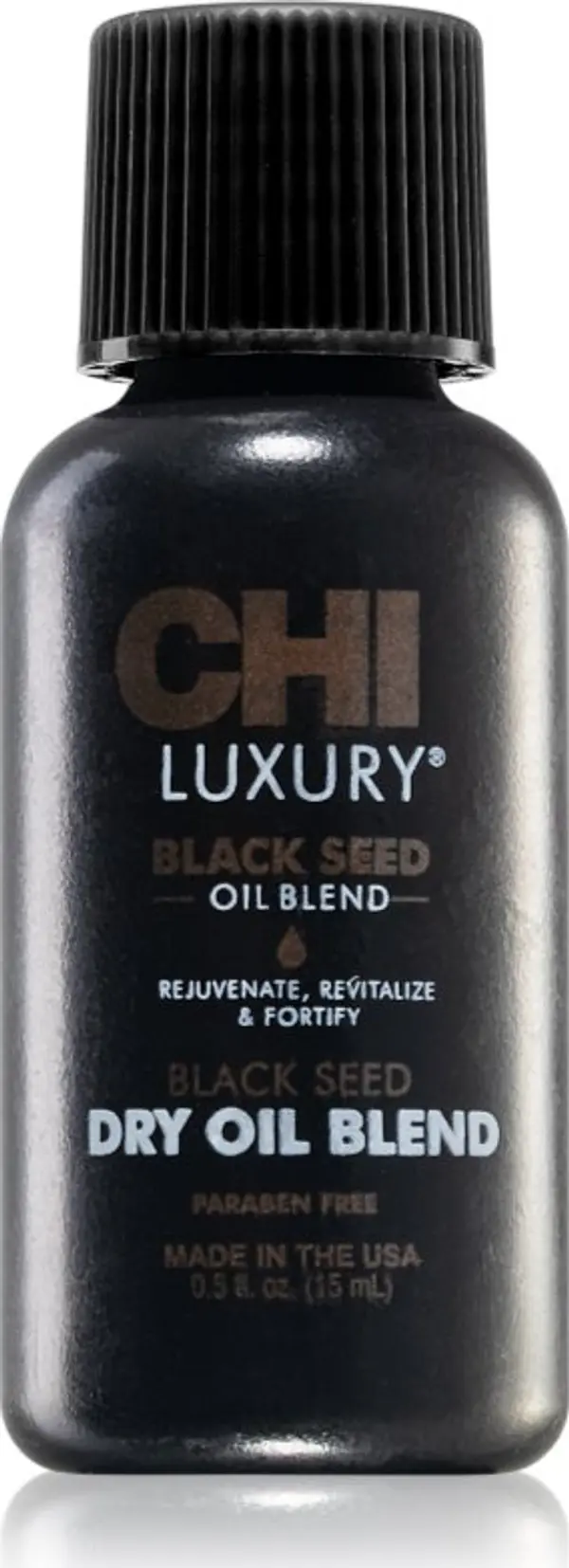 CHI CHI Luxury Black Seed Oil Dry Oil Blend подхранващо сухо олио За коса 15 мл.