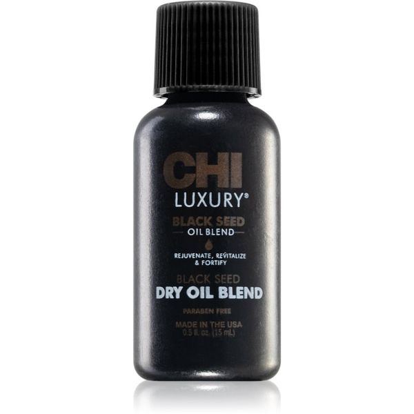 CHI CHI Luxury Black Seed Oil Dry Oil Blend подхранващо сухо олио За коса 15 мл.