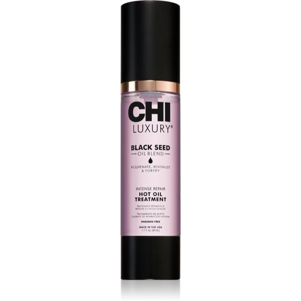 CHI CHI Luxury Black Seed Oil Intense Repair Hot Oil Treatment интензивна грижа с масло За коса 50 мл.