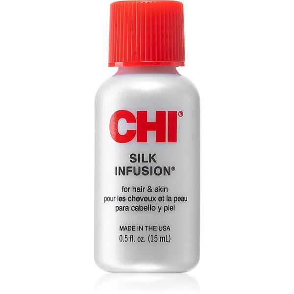 CHI CHI Silk Infusion регенериращ серум за суха и увредена коса 15 мл.
