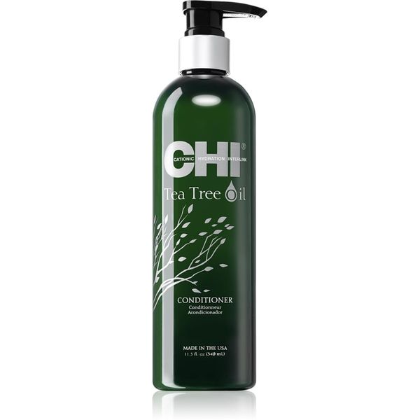 CHI CHI Tea Tree Oil Conditioner освежаващ балсам за мазна коса и мазен скалп 340 мл.