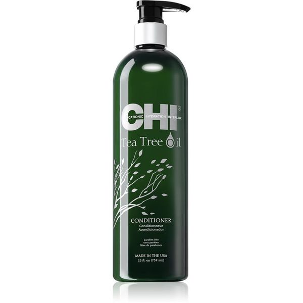 CHI CHI Tea Tree Oil Conditioner освежаващ балсам за мазна коса и мазен скалп 739 мл.