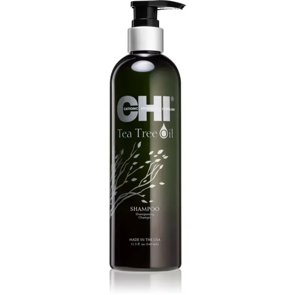 CHI CHI Tea Tree Oil Shampoo шампоан за мазна коса и мазен скалп 340 мл.