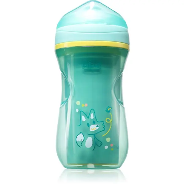 Chicco Chicco Active Cup 14m+ преходна чаша Teal 266 мл.