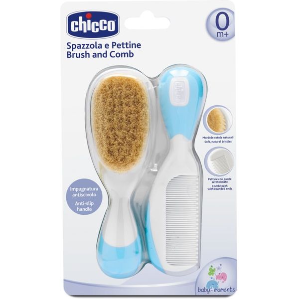 Chicco Chicco Baby Moments комплект 0m+ Blue(За коса)