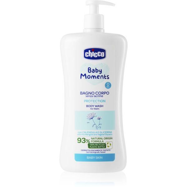 Chicco Chicco Baby Moments Protection шампоан за цялото тяло за деца от раждането им 0 m+ 750 мл.