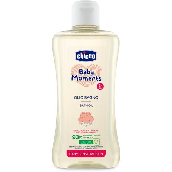 Chicco Chicco Baby Moments Sensitive олио за вана 200 мл.