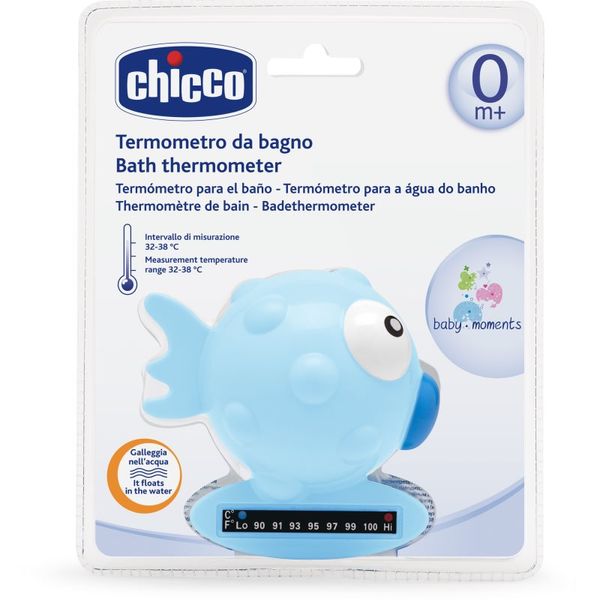Chicco Chicco Baby Moments термометър за вана Blue 1 бр.