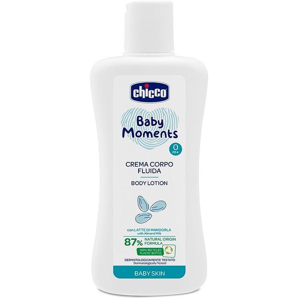 Chicco Chicco Baby Moments тоалетно мляко за тяло за деца 200 мл.