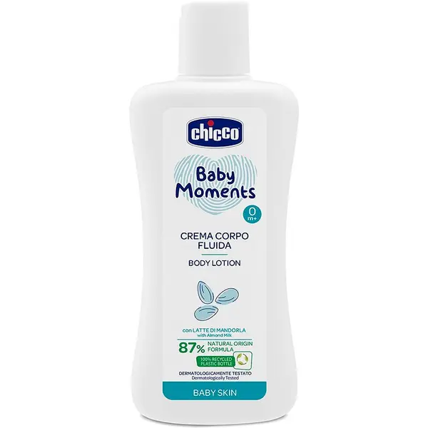 Chicco Chicco Baby Moments тоалетно мляко за тяло за деца 200 мл.