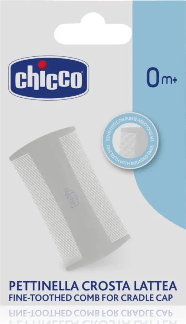 Chicco Chicco Comb гребен за млечни корички 0m+ 1 бр.