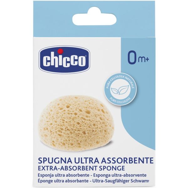Chicco Chicco Extra-Absorbent Sponge детска гъба за миене 0m+ 1 бр.
