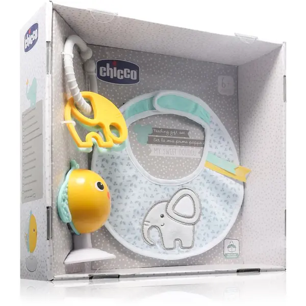 Chicco Chicco Feeding Gift Set My Sweet Doudou подаръчен комплект 6m+