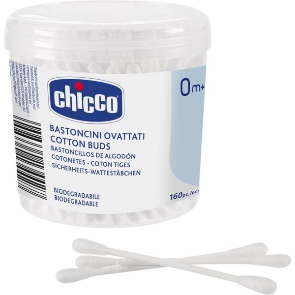 Chicco Chicco Hygiene клечки за уши 0m+ 160 бр.