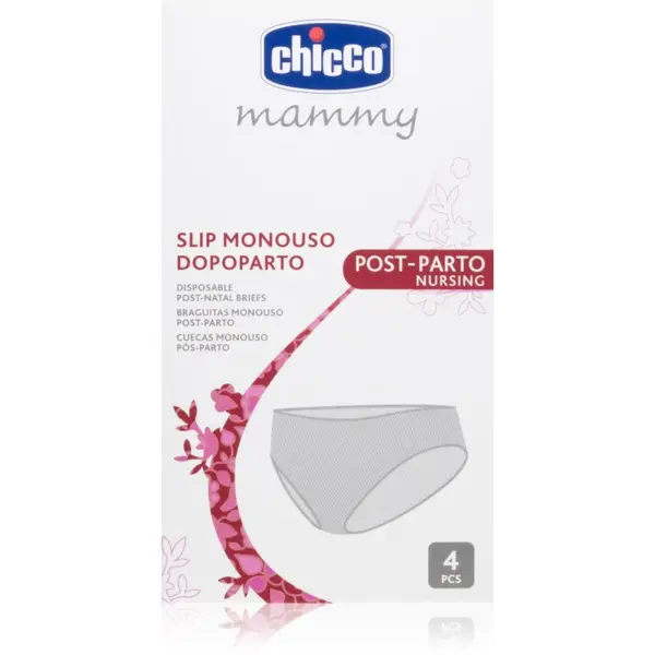 Chicco Chicco Mammy Disposable Post-Natal Briefs следродилни бикини и боксерки размер 3 (38-40) 4 бр.