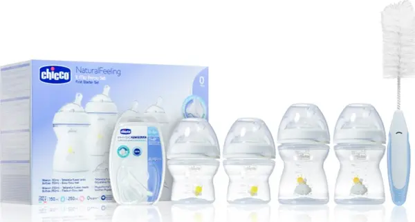 Chicco Chicco Natural Feeling First Starter Set подаръчен комплект за бебета 0 m+