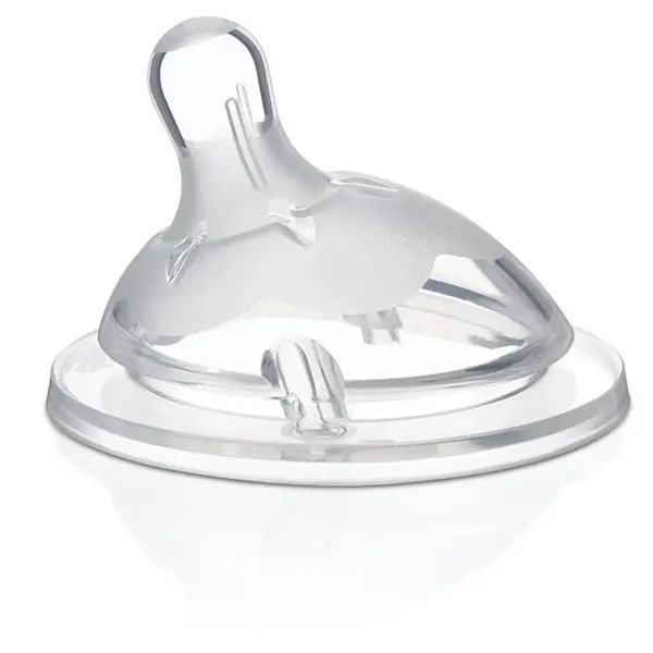 Chicco Chicco Natural Feeling Step-up биберон за шише 0m+ Slow 1 бр.