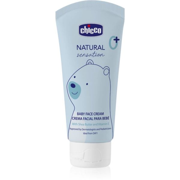 Chicco Chicco Natural Sensation Baby крем за лице за деца от раждането им 0+ 50 мл.