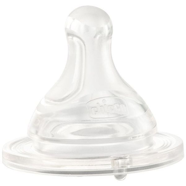 Chicco Chicco Perfect 5 Well-Being биберон за шише 2m+ Medium 2 бр.