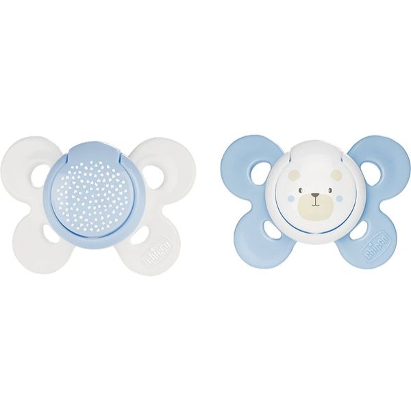 Chicco Chicco Physio Comfort 0-6m биберон Boy-Bear/Dots 2 бр.