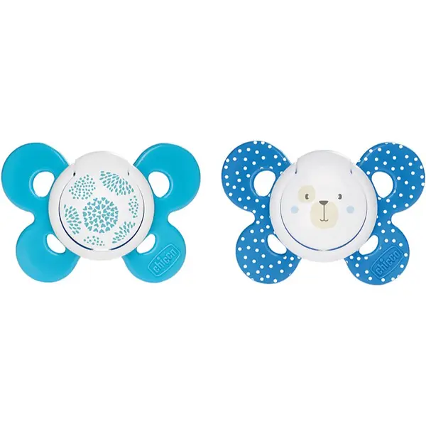 Chicco Chicco Physio Comfort 6-16m биберон Boy-Dots/Bear 2 бр.