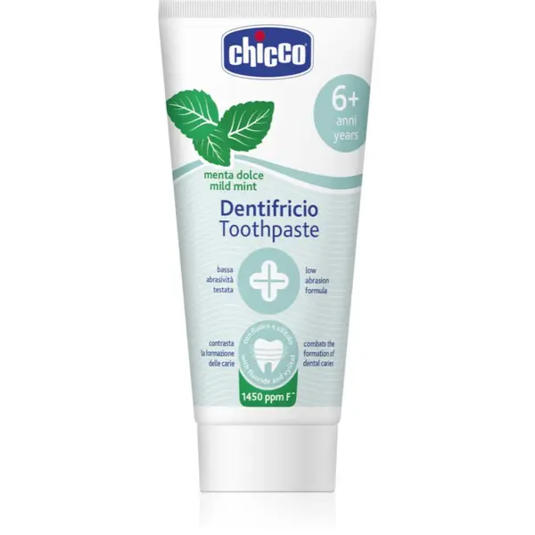 Chicco Chicco Toothpaste Mild Mint детска паста за зъби 6+ години 1 бр.