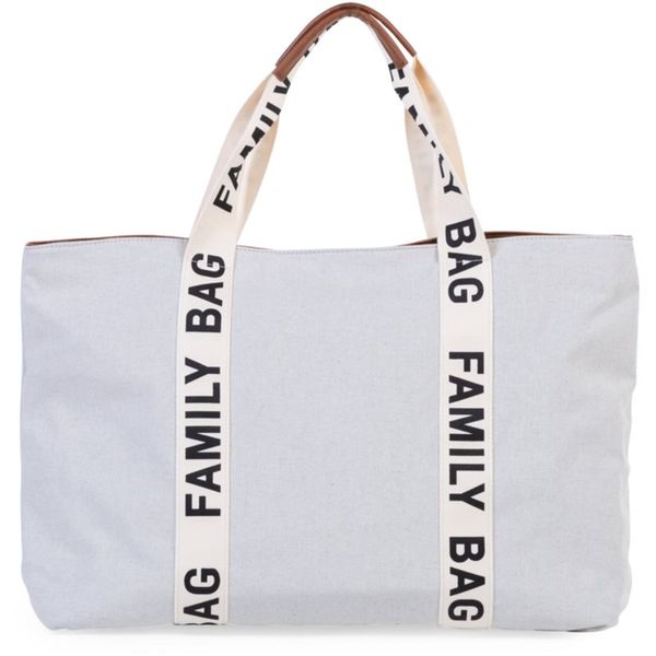 Childhome Childhome Family Bag Canvas Off White чантичка за пътуване 55 x 40 x 18 cm 1 бр.