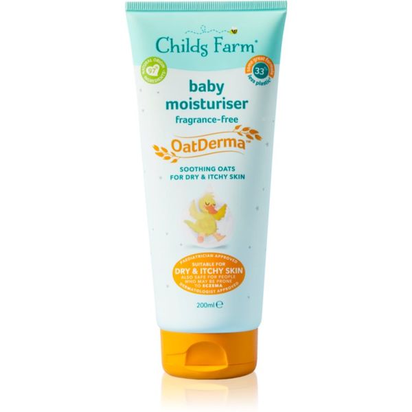 Childs Farm Childs Farm OatDerma Baby Moisturiser тоалетно мляко за тяло без парфюм за деца  200 мл.