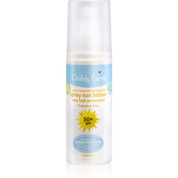 Childs Farm Childs Farm Spray Sun Lotion слънцезащитен спрей за деца SPF 50+ 100 мл.