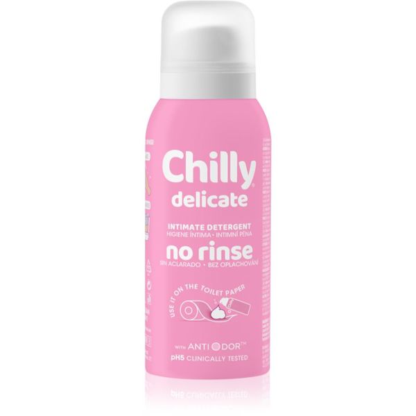 Chilly Chilly Delicate нежна почистваща пяна за интимна хигиена 100 мл.
