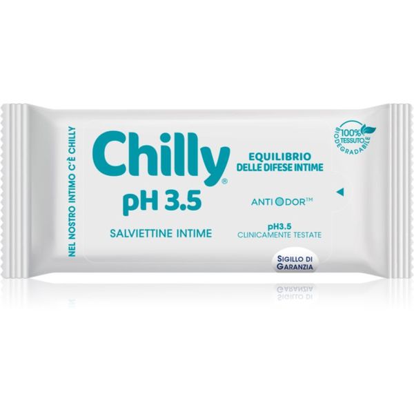 Chilly Chilly Intima Anti-Odor кърпички за интимна хигиена pH 3,5 12 бр.