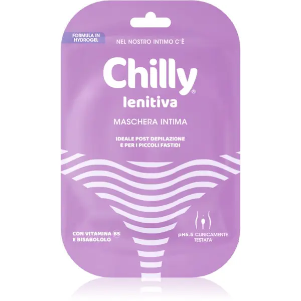 Chilly Chilly Soothing Intimate Mask успокояваща и хидратираща маска за интимните части 1 бр.