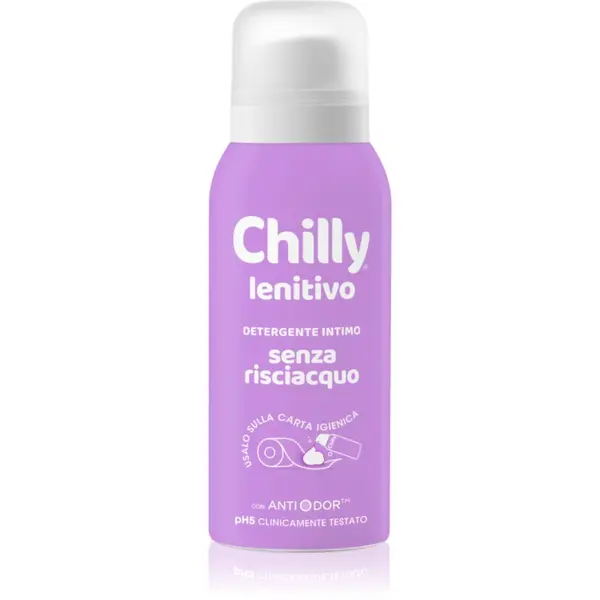 Chilly Chilly Soothing No Rinse нежна почистваща пяна за интимна хигиена 100 мл.