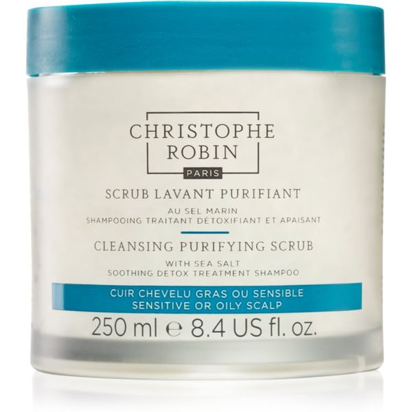 Christophe Robin Christophe Robin Cleansing Purifying Scrub with Sea Salt почистващ шампоан с пилинг ефект 250 мл.