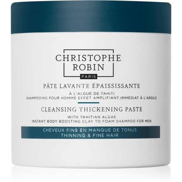 Christophe Robin Christophe Robin Cleansing Thickening Paste with Tahitian Algae ексфолиращ шампоан за тънка и изтощена коса 250 мл.