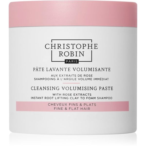 Christophe Robin Christophe Robin Cleansing Volumizing Paste with Rose Extract ексфолиращ шампоан за обем 250 мл.
